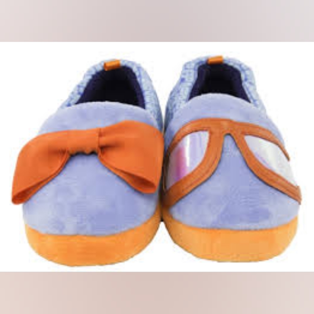 Blippi Bowtie and Glasses Slippers size 7/8